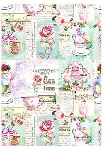 ARKRAFT Geschenkpapier 3 Bögen Format 90 x 65 cm FSC Produkt plastikfrei verpackt (18-9101)