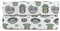 Star Wars Mandalorian The Cutest Bounty 100% Baumwolle Spannbettlaken 90x200 cm Einzelbettgröße 2er-Set