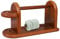 RoseFlower Supporto per Filato, Supporto per gomitolo di Legno Rosso Naturale, Portafilo in Legno con meccanismo Rotante, Regalo per Donne anziane