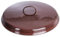 Emaille-Deckel Deckel Eimer-Deckel emailliert BROWN 40 cm