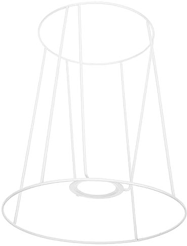 Mikikit Tischlampenschirme Gestell Eisen Lampenschirmgestell Schreibtischlampengestell Lampengestell Lampenschirm Drahtgestelle