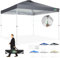 COBIZI Barnum Pliant 3x3 Professionnel One Push Tonnelle de Jardin Exterieur 3x3 ImperméAble Pergola UV-Schutz Tonnelle Pliante De Reception Chapiteau avec Sac De Transport, Girs
