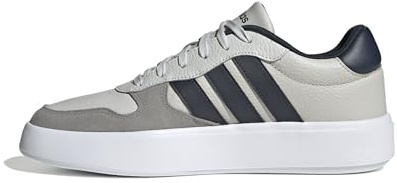 adidas Men's LITECOURT Shoes, Grey one/Aurora Ink/FTWR White, 10.5 UK