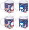 Set Of 4 Christmas Mugs Santa Snowman Design Xmas Festive Tea Coffee Cups Home Kitchen Mug Set