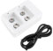 Create Idea Chargeur de batterie 9 V – Double fente, charge rapide avec indicateurs LED pour batteries Ni-MH/Ni-CD et batteries Li-ion 8,4 V
