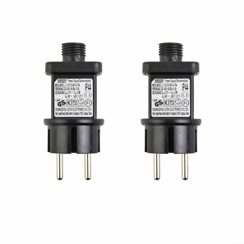 WIIYENA Guirlande lumineuse 31 V - Bloc d'alimentation LED - Transformateur pour éclairage de Noël - Pour guirlande lumineuse extérieure - Bloc d'alimentation LED 3,6 W - Adaptateur transformateur -