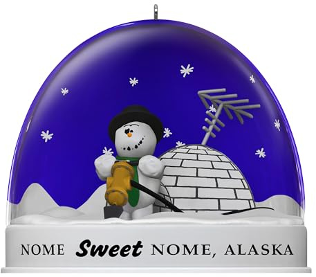 Hallmark Keepsake Christmas Ornament 2025, Pixar Knick Knack Snow Globe Escape, Gifts for Disney Fans