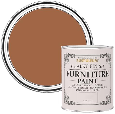Rust-Oleum Furniture Paint in Chalky Finish - Cinnamon 750ml