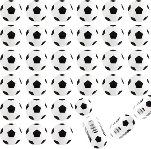 24 Stück Fußball Flummies für Kinder,Flummis Frost 27mm Flummi Springball Hüpfball Mitgebsel Tombola Kindergeburtstag Gummiball Springball Hüpfbälle, FootBall Bouncy Balls, Bouncing Balls for Kids