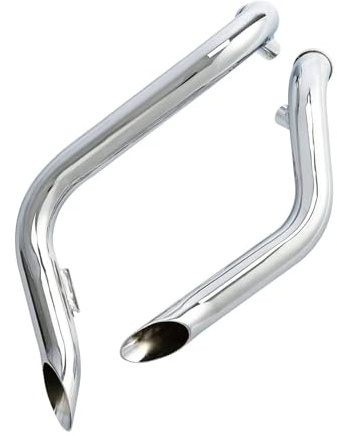 Motorcycle 1.75 Drag Pipes Exhaust For Harley Sportster XL 883 1200 Softail Dyna Touring 1984-2016