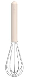 Mepal - Edelstahl-Schneebesen Chef it - Langlebigen Drähte behalten ihre Form - Einfache Reinigung - Spülmaschinengeeignet - Küchenutensilien - 25 cm - Chalk