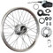 Laufrad 20 Zoll Hinterrad Shimano Nexus Inter 8 SG-C6000 Rücktrittbremse Silber