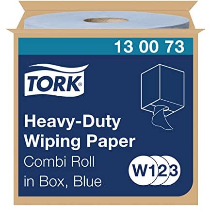 Tork Hochleistungs-Kombirollen-Reinigungspapier 2-lagig blau W1/W2/W3, 1 x 170 m