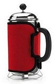 Red 8 Cup Cafetiere Cosy