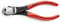 KNIPEX Kraft-Vornschneider mit Kunststoff überzogen schwarz atramentiert 140 mm, 67 01 140
