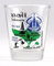 World By Shotglass Bali Indonesien Sehenswürdigkeiten Collage Schnapsglas, 5 x 6 cm, Glas, Schnapsglas, Novellität, Bali Sehenswürdigkeiten, Schutzverpackung