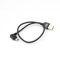System-S Cable mini USB de 90 grados en ángulo de ángulo de 30 cm