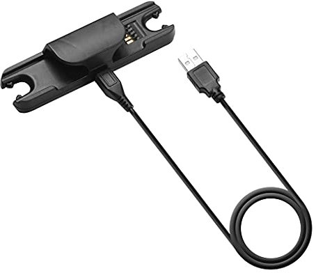 Sharplace Oreillette Chargeur de Câble USB Chargeur Dock Pièce de Remplacement Noire pour NW-WS413 414 416