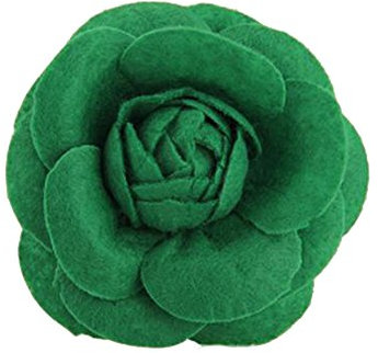 Cheerlife Ansteckblume, Haarblume Haarschmuck Haarblüte Haarclip Haarklipp Blumen Brosche Blumen Grün