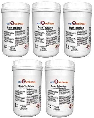 well2wellness® Brom Tabletten 20g, 5,0 kg (5 x 1kg)