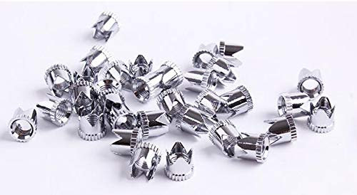 20 Stück universell anwendbare Kronenkappe für 0,2 mm/0,3 mm Airbrush-Körper-Zubehörteile Nadelkappe