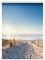 Lichtblick Klemmfix Verdunklungs-Rollo mit Motiv, ohne Bohren, Blickdicht, Seitenzugrollo, Made in Germany, Ostseestrand - Blau 45 x 150 cm
