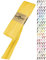 Sandras-Bastelladen Schrägband/Einfassband Baumwolle Uni gefalzt 5m x 20mm 642-Gelb