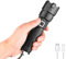 WESLITE Lampe Torche Rechargeable, Lampe Torche LED Ultra Puissante 7000 Lumens Lampe de Poche LED XHP70.2 Torche Tactique Zoomable 5 Modes avec Affichage de l'alimentation et Batterie Rechargeable