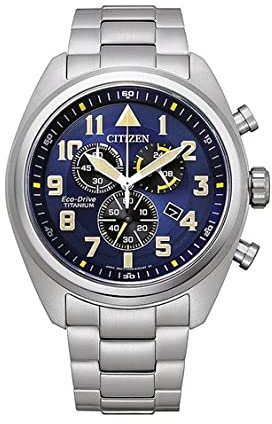 Citizen AT2480-81L Eco-Drive Super-Titanio Cronógrafo 43mm