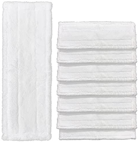 Lot de 8 Lingettes pour Nettoyeur Vapeur Karcher EasyFix SC2 SC3 SC4 SC5, Réutilisables, Lavables en Machine, Installation Facile, Nettoyage Efficace des Sols, Accessoires Karcher de Remplacement