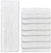 Lot de 8 Lingettes pour Nettoyeur Vapeur Karcher EasyFix SC2 SC3 SC4 SC5, Réutilisables, Lavables en Machine, Installation Facile, Nettoyage Efficace des Sols, Accessoires Karcher de Remplacement