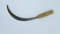 Shop of Wonder Handsichel Sichel Sensensichel Rundsichel Erntesichel sehr leicht Holzgriff