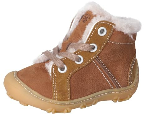 RICOSTA Mädchen und Jungen Stiefel ELIA, Kinder Lauflernschuhe, Weite: Weit, terracare,Barfuß-Schuh