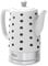 BELLA Electric Kettle and Tea Pot, Ceramic Water Heater with Detachable Swivel Base, Auto Shut Off and Boil Dry Protection, 1.5 Liter, Polka Dot