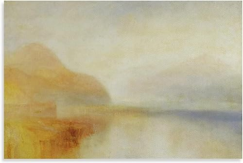 LVTFCO Famous Jmw Turner Poster Abstract Landscape Wall Art Jmw Turner Prints Jmw Turner Canvas Painting For Home Wall Decor Picture 40x60cmx1 No Frame