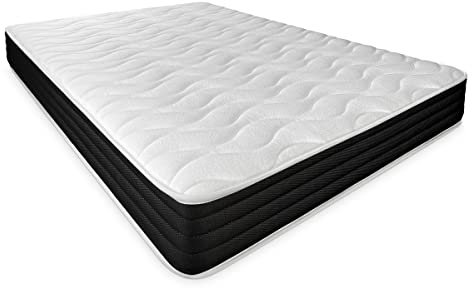 DUÉRMETE ONLINE - Colchón Viscoelástico Pocket Visco Reversible (Cara Invierno-Verano) Firmeza-Dureza Media-Alta, Grosor 20cm, Antiácaros, Antibacerias e Hipoalergénico, 90x190