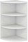 Vicco Eckregal Fabienne, Bücherregal, Weiß, 30 x 60 cm 3 Fächern