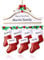 iDIY Personalised Christmas Tree Decorations - Family of 7, Personalised Christmas Ornaments and Baubles