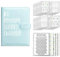 Budget Planner Deutsch Budget Planer Geld Organizer mit 100 Binder Taschen A5 Ringbuchordner für Finanzplaner Budget Sparen Mappe Cash Stuffing Startset Geburtstags Geschenk (Sky Blue)