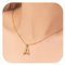 HAYOUWAY Kette Gold Damen mit Buchstaben, Vergoldet Kette mit Buchstaben Anhänger A-Z Balloon Initialen Halskette Damen Gold Boho Choker Schmuck Geschenke für Frauen Mädchen Beste Freundin