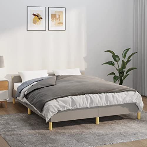 Tidyard Schwere Bettdecke Gewichtsdecke Schwere Decke,Entspannungsdecke Therapiedecke mit Bezug Grau 138x200 cm 6 kg Stoff