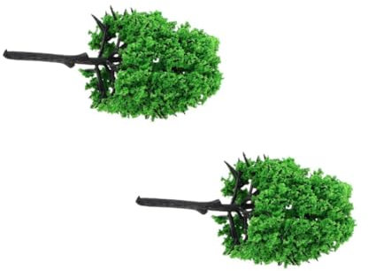 Ciieeo 2 Stück Bergahorn Modell Baumdekoration Künstlicher Baum Modellbäume Für Diorama Architekturmodell Zubehör Bäume Zum Basteln Kiefernbäume Kiefernbaum Diorama Bäume