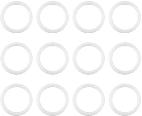 12 Pezzi Supporto Per Ciuccio Sicuro,Anello Per Ciucci Senza Gancio,Adattatore Ciuccio In Silicone,O-Ring Supporto Per Adattatore Bambini,Kiuiom