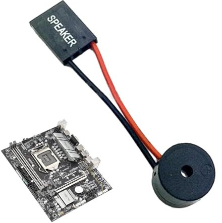 PC interno – Scheda madre BIOS – Altoparlante di segnale BIOS – Tappo di allarme per computer, Notifier Start – Chime – Mini Beep Tool, System Sound Summer | Allarme interno per gruppi di casi, test