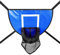 Trampolin Basketballkorb, Basketballkorb Kinder, Basketball -Hoop Für Trampolin Im Freien,Verstellbarer Abnehmbarer Basketballring, Kindertrampolin Zubehör für Kinder und Erwachsene zum Spielen im Inn
