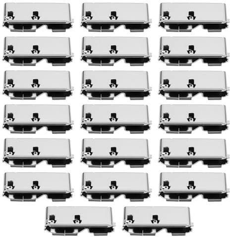 ECSiNG Lot de 20 Connecteurs Femelles Micro USB 3.0 10 Broches Connecteurs à Souder pour PCB SMD SMT