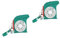 Mobestech 2 Juegos Ventilador de Portátil con Mini Ventilador Ligero Llevar Color Aleatorio Color Aleatorio