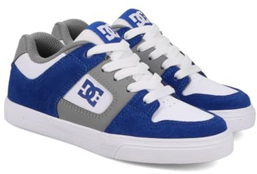 DC Shoes Pure - Leather Shoes for Kids - Lederschuhe - Kinder - 38 - Blau