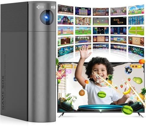 MIAROZ AR Motion Game Console for Kids: Plug and Play TV Video System | Indoor Physical Play Interactive; Family Fun Gaming Nights Parties Playtime ;Great Gift for Boys Girls 4+