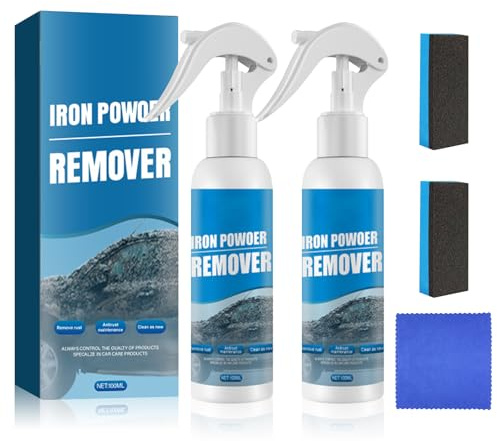 2PCS Convertitore Ruggine,Spray per Rimuovere la Ruggine,Antiruggine Spray | Eliminare Ruggine da Metallo, Multifunzionale Antiruggine per Ferro, per Automobili, Biciclette, Metallo